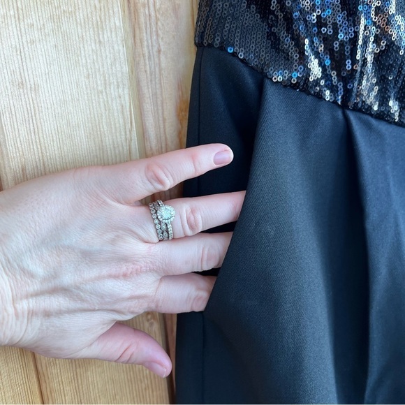 EUC REVOLVE Steve Madden Riki Jumpsuit in Black size M Whimsygoth Glam - Picture 8 of 12